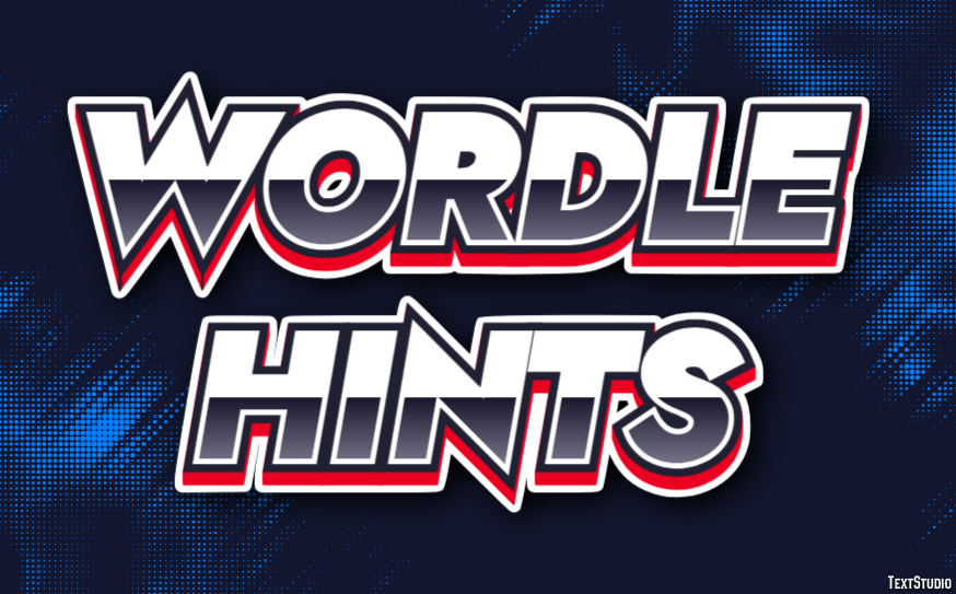 Wordle Hints Effet de Texte