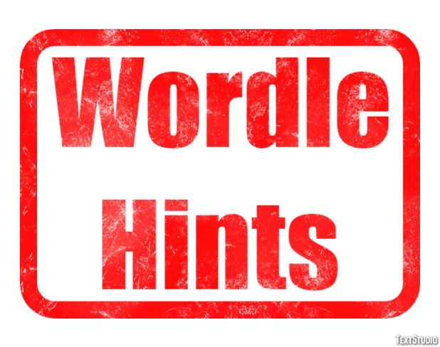Wordle Hints Effet de Texte