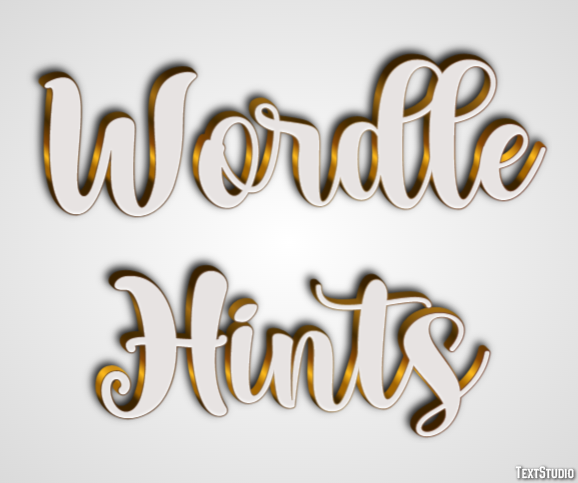 Wordle Hints Effet de texte