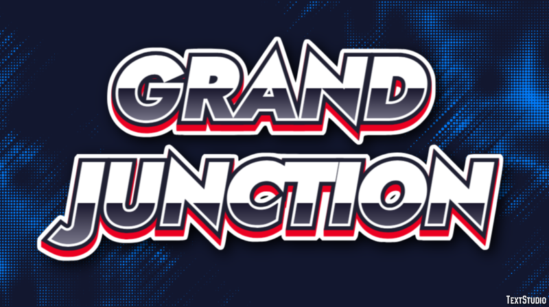 Grand Junction Effetto testo