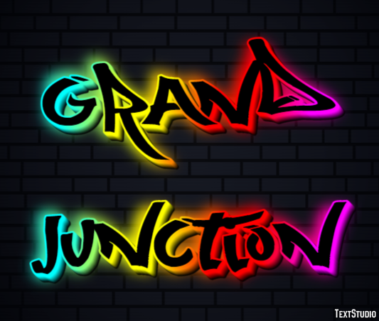 Grand Junction Effetto testo