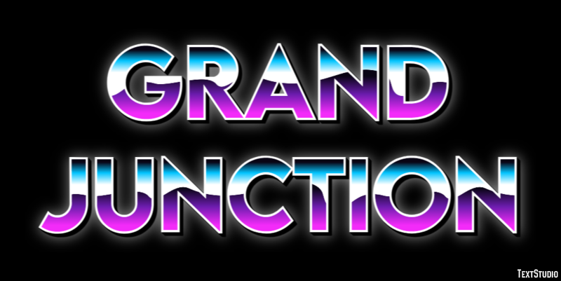Grand Junction Effetto testo