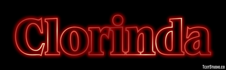 Clorinda Text Effect