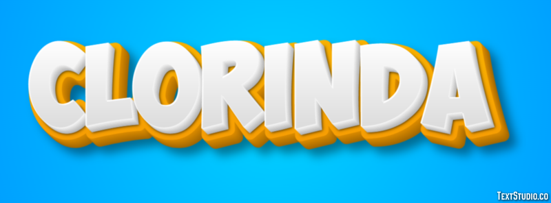 Clorinda Text Effect