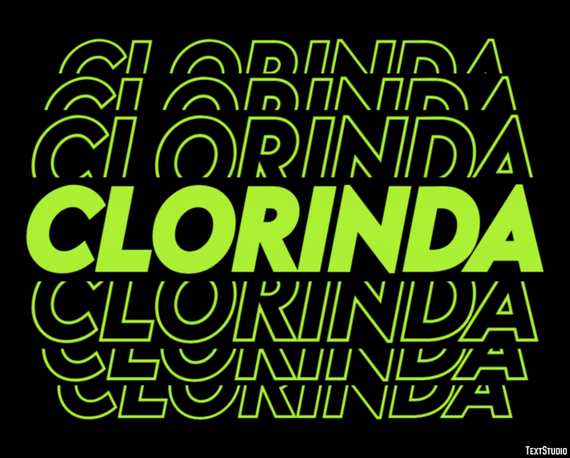 Clorinda Text Effect