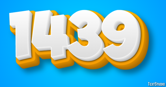 1439 Effetto testo