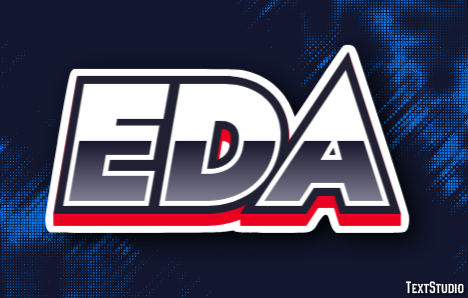 Eda Эффект текста