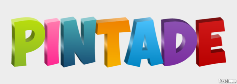 Pintade Efecto de Texto