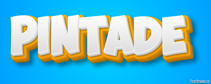 Pintade Effet de Texte