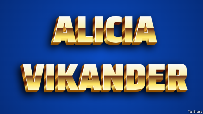Alicia Vikander Metin Efekti