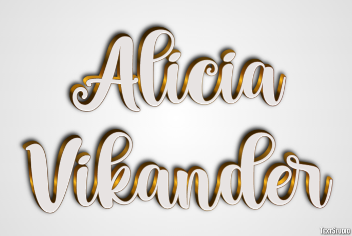 Alicia Vikander Metin Efekti
