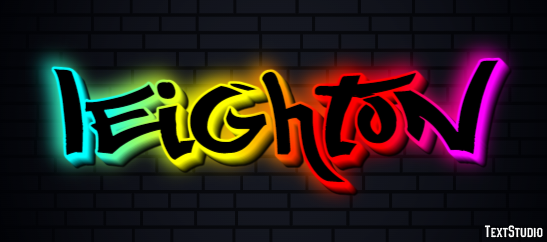 Leighton Texteffekt