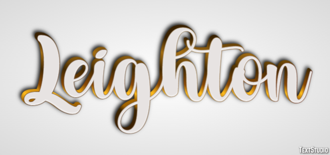 Leighton Efekt tekstowy