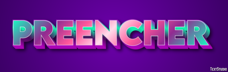 Preencher Efeito de texto