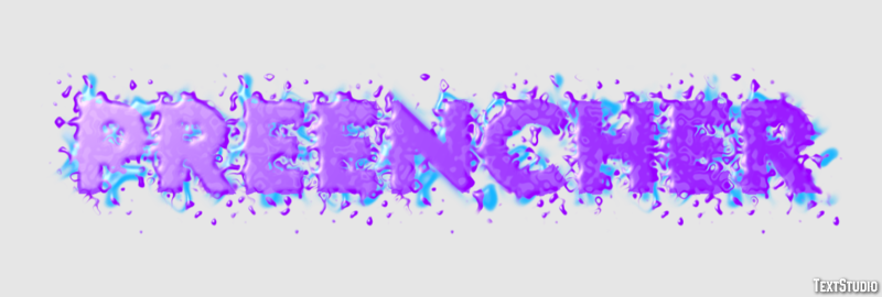 Preencher Efeito de texto