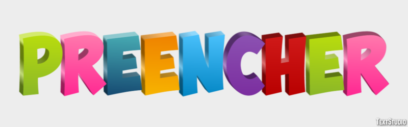 Preencher Efeito de texto