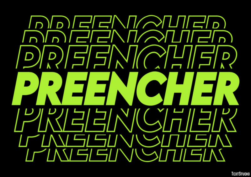 Preencher Efeito do texto