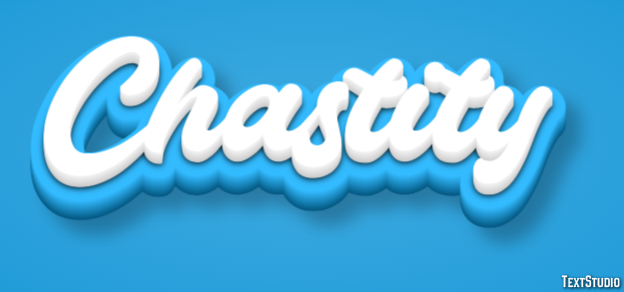 Chastity Text Effect