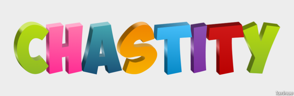 Chastity Text Effect
