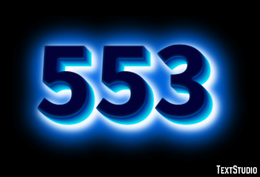 553 テキスト効果
