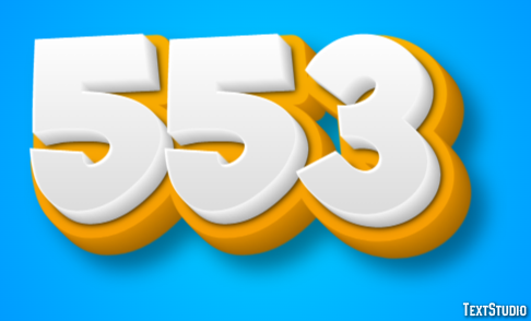 553 テキスト効果
