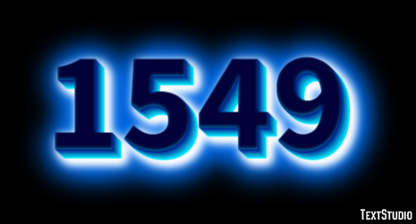 1549 Efecto de Texto