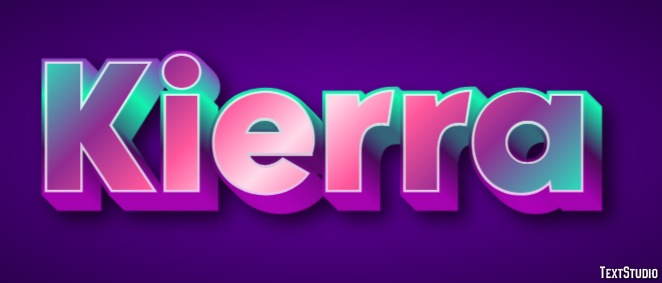 Kierra テキスト効果