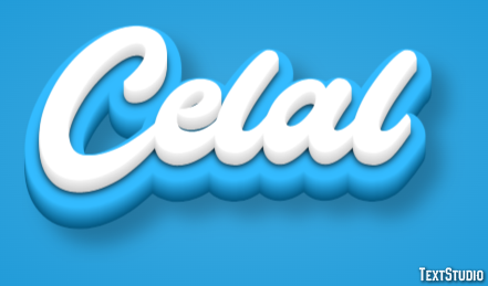 Celal Text Effect