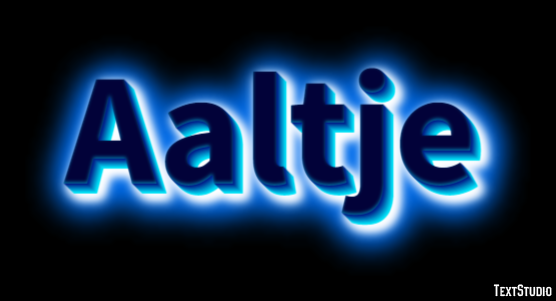Aaltje Texteffekt