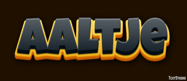 Aaltje Texteffekt