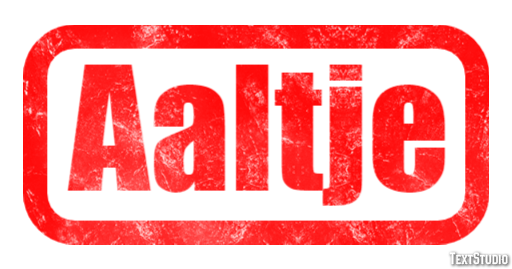 Aaltje Texteffekt