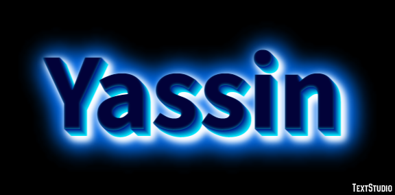 Yassin Text effect
