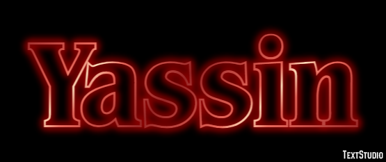 Yassin Text effect