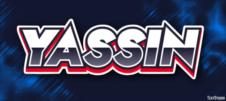 Yassin Text Effect