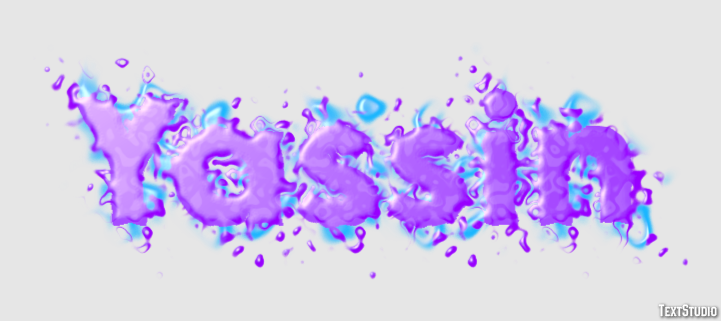 Yassin Text effect