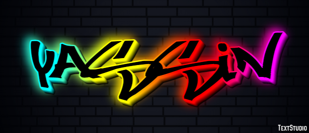 Yassin Text Effect