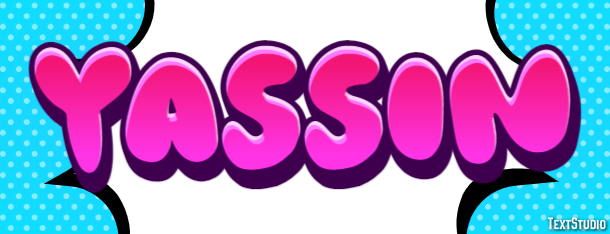 Yassin Text effect