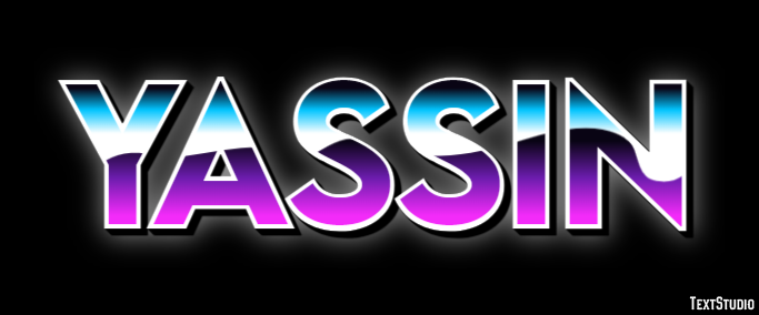 Yassin Text effect