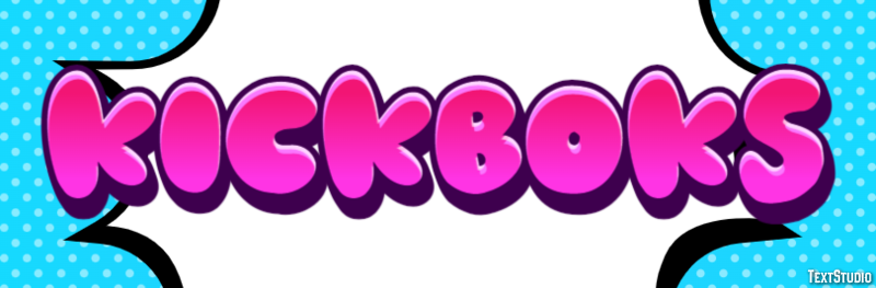 Kickboks Effetto testo