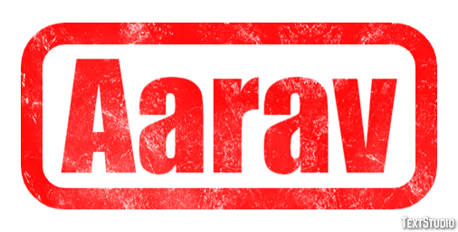 Aarav Эффект текста