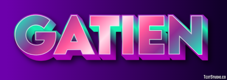 Gatien テキスト効果