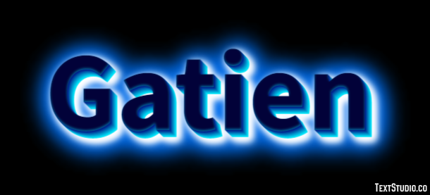 Gatien Effetto testo