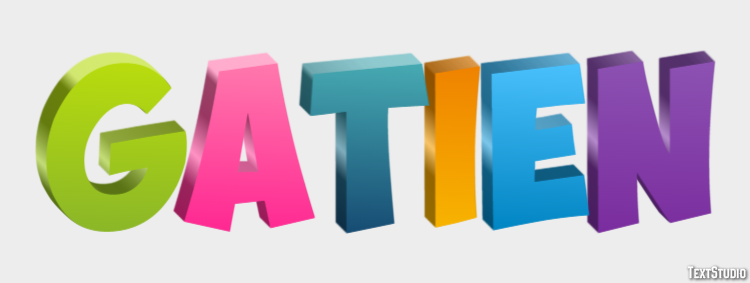 Gatien テキスト効果