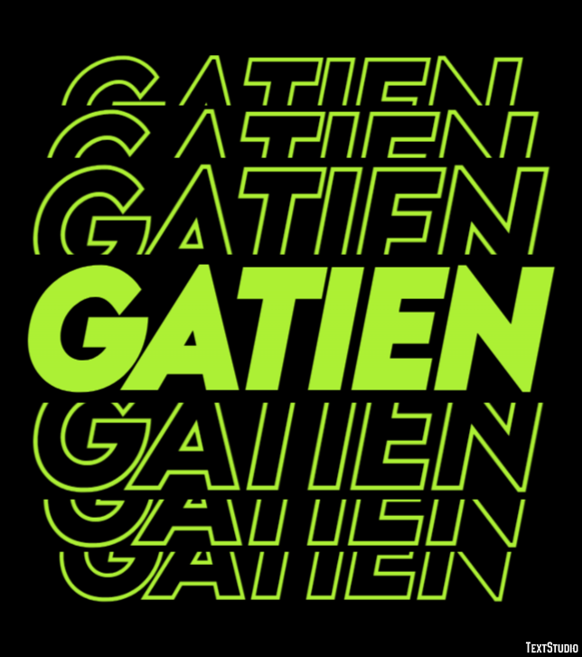Gatien テキスト効果