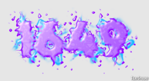 1649 Text Effect