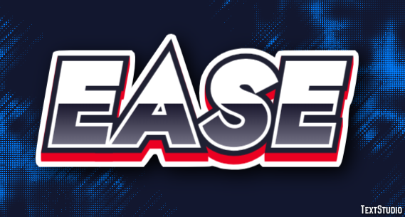 Ease テキスト効果