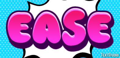 Ease テキスト効果