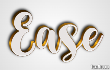 Ease Text Effect