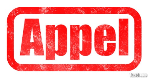 Appel Текстовый эффект