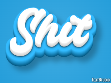 Shit Text Effect